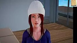 My new family 131 explores teen 18+ redhead in 3d hentai cartoon