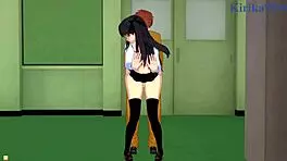 Want to see Saber and Rin fuck Shirou?