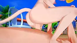 I watched Gadget Hackwrench get creampied in this hentai scene, so hot!