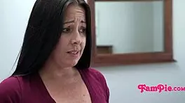 caught sneaking into bed with my petite curly-haired stepsister