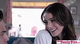 Kylie Quinn Feels Surprise Poking! Says To Stepbro Before Deepthroat.