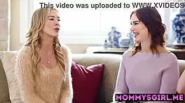 stepmom siri dahl and teen hazel moore team up with sexy babysitters aiden ashley and victoria voxxx