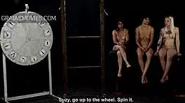 Three Babes Crave Their Turn for Punishment