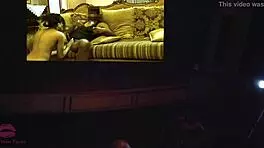 Horny Ebony Girl Masturbates Bent Over in Dreams Scene!