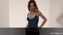 lust theory perfect day pt3 with sensual 3d brunette action