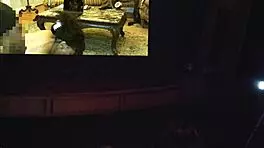 Horny Ebony Girl Masturbates Bent Over in Dreams Scene!