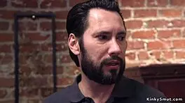 Is The Married Couple Fucking The Teen's Ass Hard?