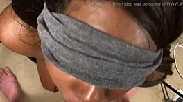 does this black teen suck white dick for a facial?