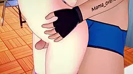 Hermanastra Uses Feet And Pink Stockings For Fun In The Nurse's Office