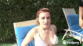 Sasha Casey Deepthroats Cock Before Jumping On It