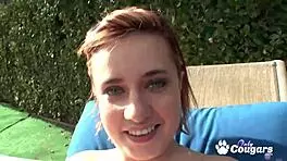 Sasha Casey Deepthroats Cock Before Jumping On It