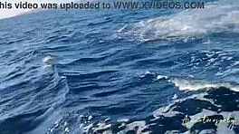 Having Fun With Jet Ski And Beach Activities