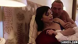 Clarke Kent convinces Aria Valencia to stay the night