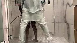 royal b enjoys daddy dick and his cum