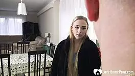 Blonde Teen 18+ Shafted Hard in POV! Unbelievable!