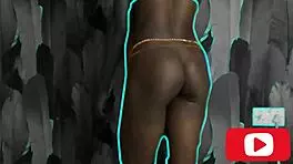 i'm fuckin my roommate's narrow ass with a dildo