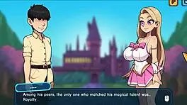Princess Sophia Strips Naked In Bratty Hentai Game