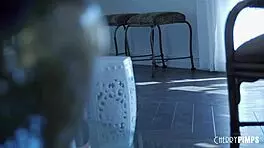 Young Natural Pierced Tits Blonde Jade Reign Sucks and Rides Codey Steele After Sloppy 69