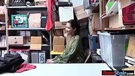 Petite Asian Teen 18+ Thief Fucks Her Way Out Of Trouble