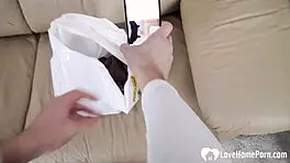 Blonde Teen 18+ Shafted Hard in POV! Unbelievable!