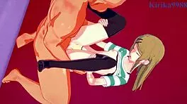 Saya End And Hajime Owari With Old Man Intense Sex