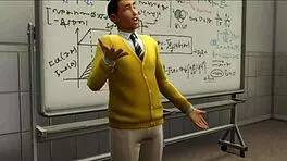 Teacher fucks teen student in classroom, licking pussy and assfucking.