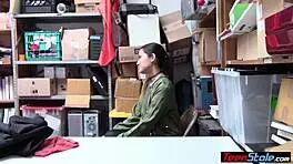 Petite Asian Teen 18+ Thief Fucks Her Way Out Of Trouble