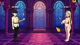 Princess Sophia Strips Naked In Bratty Hentai Game