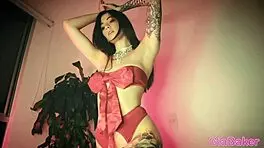 gia baker teasing with dildo on webcam 😏