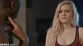 petite teen massages big black cock deepthroat style