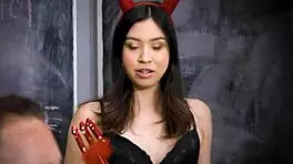 Student Amber Angel bangs teacher Danny Mountain hard in classroom, so hot! 🔥