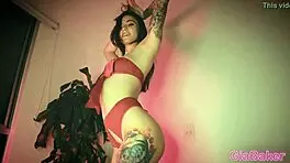 gia baker teasing with dildo on webcam 😏