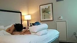 is that hot petite woman deepthroating a huge dick?