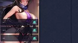 In Ep1, the rebel's pussy gets touched with a kunai buttplug in kinky femdom