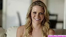 pussyloving babe eating out busty young cutie.