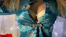 Blonde Sucks Dick In Doggy For Cumshot