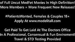 helpless hottie minnie rose, does the doctor blast you with cum?