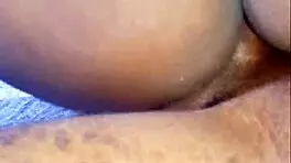 Man, caught masturbating and got slammed by big ass for creampie!