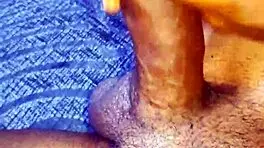 Man, caught masturbating and got slammed by big ass for creampie!