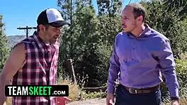 Dirty Stepuncle 2: Aria Banks Rides Donnie Rock Hard!