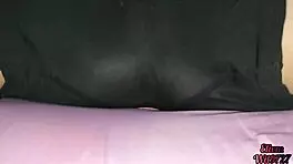 Suggestive-Neutral xxx desi stepdaughter shows off cute big pussy while alone at home