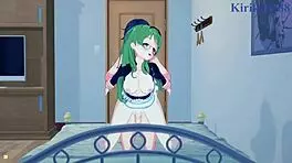 maho, karin, and yuuki have intense sex in princess connect re dive hentai 😍