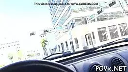 Lustful babe takes a shower and then enjoys sexy sex?