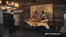 Goth Ritual Filming at Halloween Party