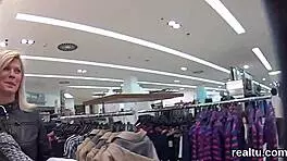 Gorgeous Czech Cutie Is Seduced In The Supermarket And Poked In Pov With Clothes Ripped