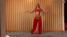 incredible flexible russian teen 18+ irina pisulkina shows off acrobatic moves