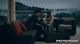 Teen Daniella Margot’s first anal scene