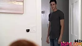 stepsis and her friend give me blowjobs in the classroom 😍 madi collins and maria kazi