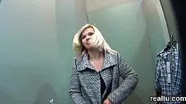 Gorgeous Czech Cutie Is Seduced In The Supermarket And Poked In Pov With Clothes Ripped