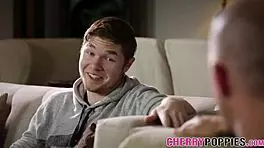 i cuckold my boyfriend as a teen riding that big cock